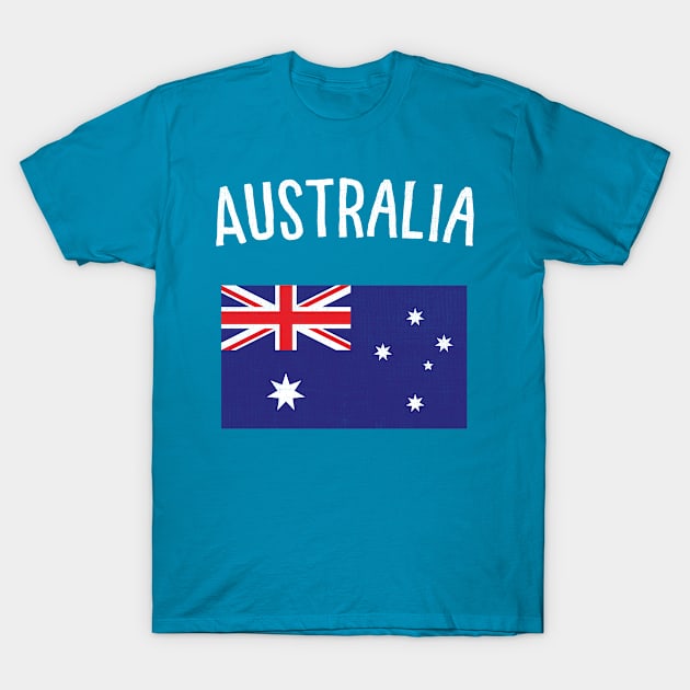 Australia Flag T-Shirt by phenomad